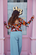 TOP PENNYLI ARLEQUIN