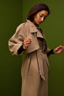 TRENCH RAOUL TABAC