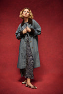 MANTEAU TIMMY RAYURES NAVY