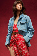 VESTE MAX LIGHT BLUE