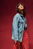 VESTE MAX LIGHT BLUE