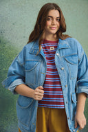 MAX LIGHT BLUE JACKET