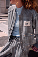 VESTE SUSANNA TWEED GRIS