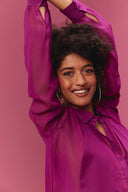 CHEMISE NORAH PURPLE