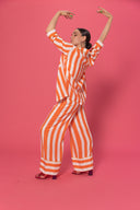 PANTALON ETHEL TRANSAT ORANGE