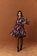 ROBE JENNY FLEUR NAVY