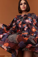 ROBE JENNY FLEUR NAVY