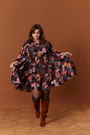 ROBE JENNY FLEUR NAVY