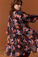 ROBE JENNY FLEUR NAVY