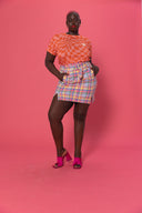 JUPE LULU VICHY MULTICO