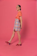 JUPE LULU VICHY MULTICO