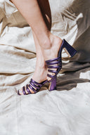 MULES GALLIA VIOLET IRISE