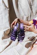 MULES GALLIA VIOLET IRISE