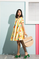 ROBE FIFI YELLOW MANDARINE