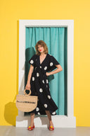 ROBE FELINDRA POLKA NAVY