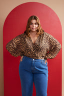 TOP CINDY LEOPARD