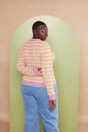 SWEAT LINO RAYURES 70'S