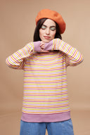 SWEAT LINO RAYURES 70'S