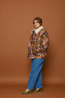 BLOUSON MAX FLEURS 70'S