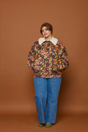 BLOUSON MAX FLEURS 70'S