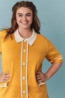 ROBE FRANCOISE MOUTARDE