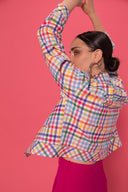 BLOUSON WILLY VICHY MULTICO