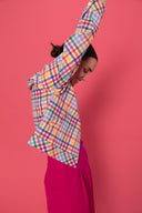 BLOUSON WILLY VICHY MULTICO