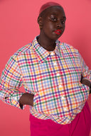 BLOUSON WILLY VICHY MULTICO