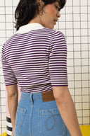 TRICOT EVE RAYE VIOLET