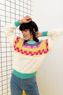 PULL VIVIANO JACQUARD